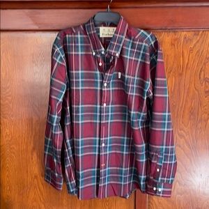 NWT Barbour Dalby Shirt Red Size XL